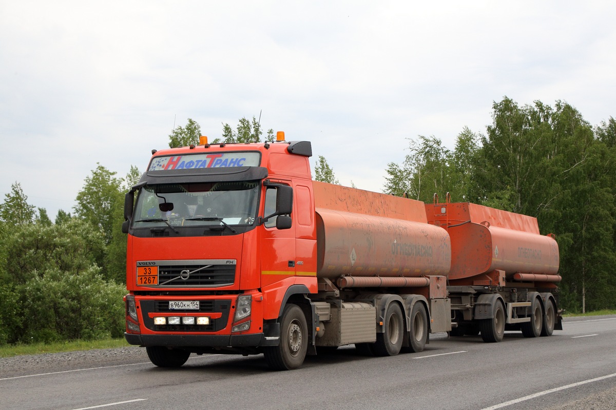 Новосибирская область, № В 960 КН 154 — Volvo ('2008) FH.480 [X9P]