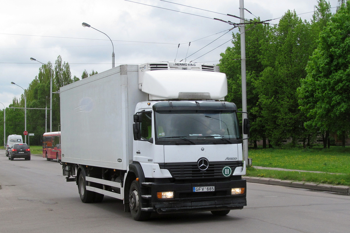 Литва, № GFV 685 — Mercedes-Benz Atego 1833