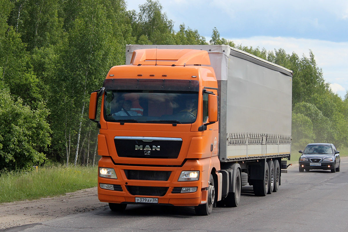 Волгоградская область, № У 379 АУ 34 — MAN TGX ('2007) 18.400