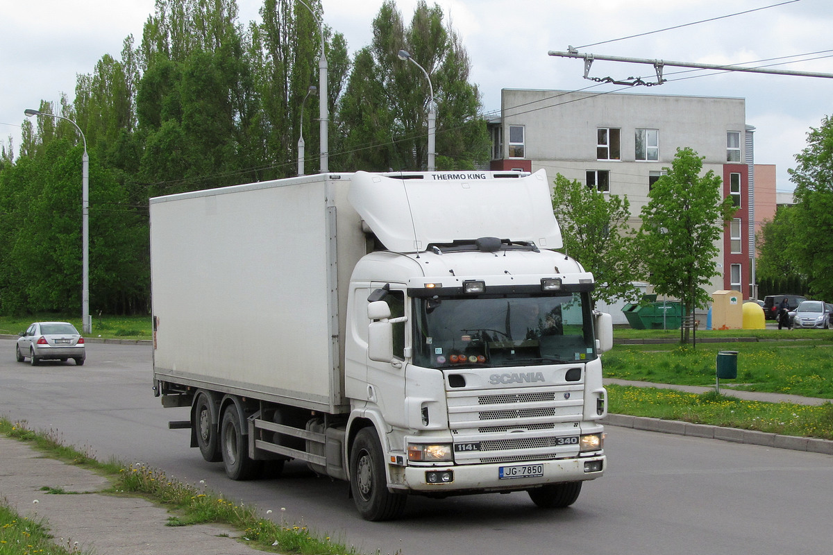 Латвия, № JG-7850 — Scania ('1996) R114L