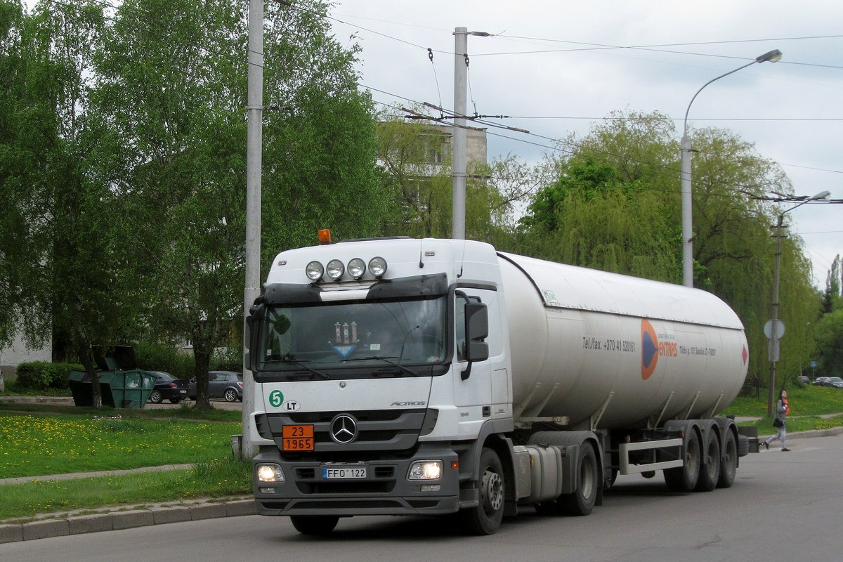 Литва, № FFO 122 — Mercedes-Benz Actros ('2009) 1841