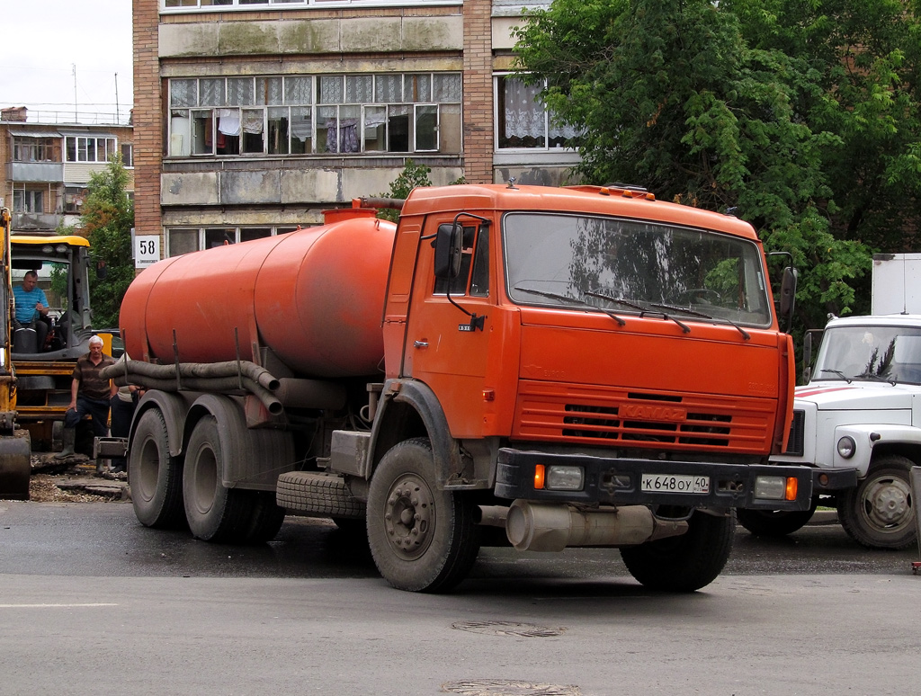 Калужская область, № К 648 ОУ 40 — КамАЗ-65115-62