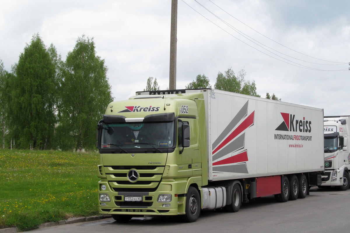 Псковская область, № У 052 КЕ 60 — Mercedes-Benz Actros ('2009) 1846