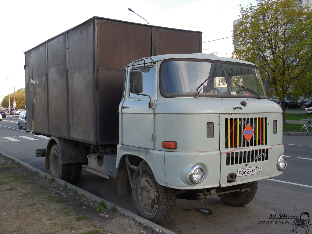 Москва, № Е 662 КМ 777 — IFA W50L (общая модель)