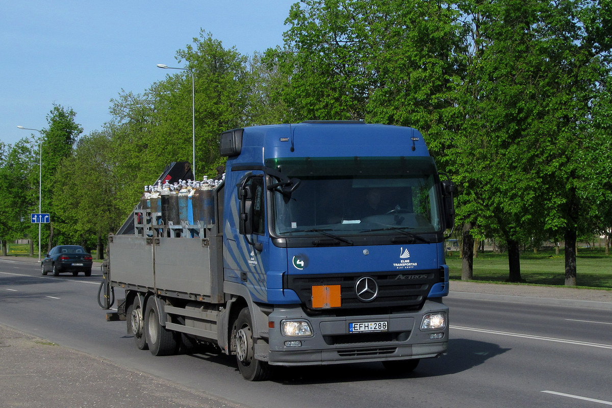 Литва, № EFH 288 — Mercedes-Benz Actros ('2003) 2541