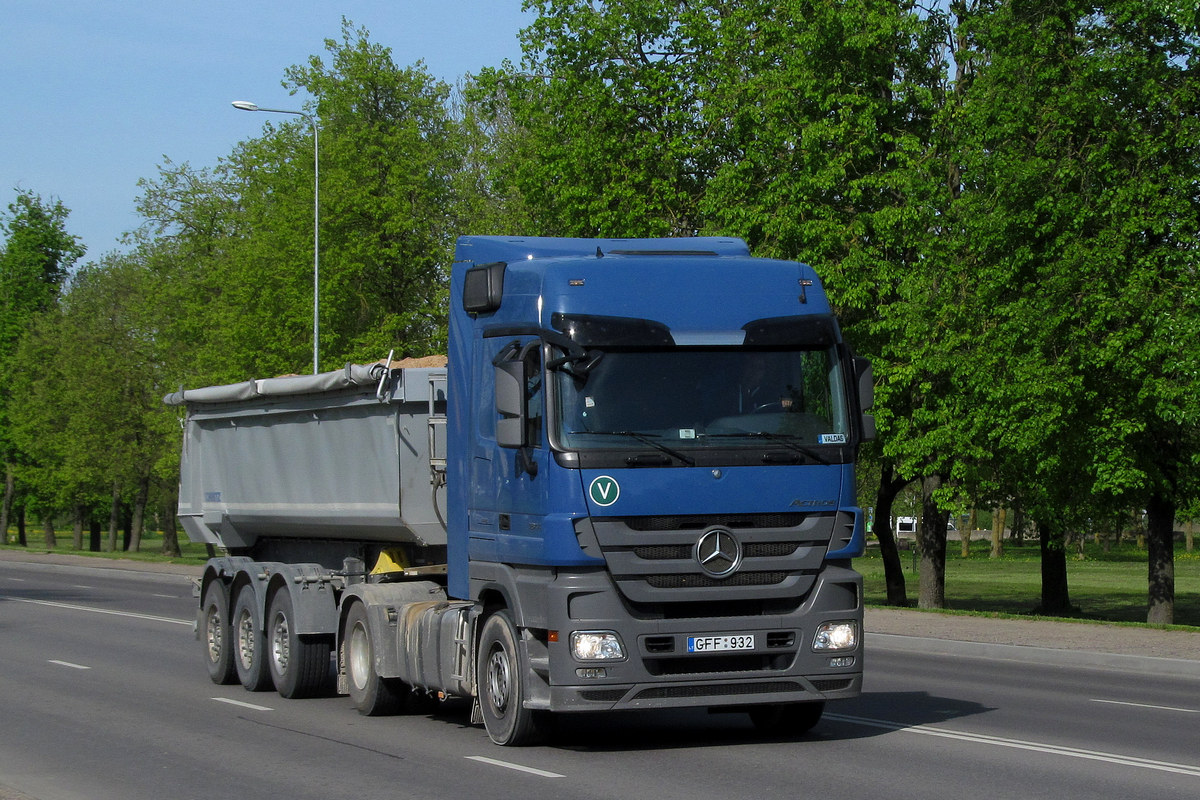 Литва, № GFF 932 — Mercedes-Benz Actros ('2009) 1844