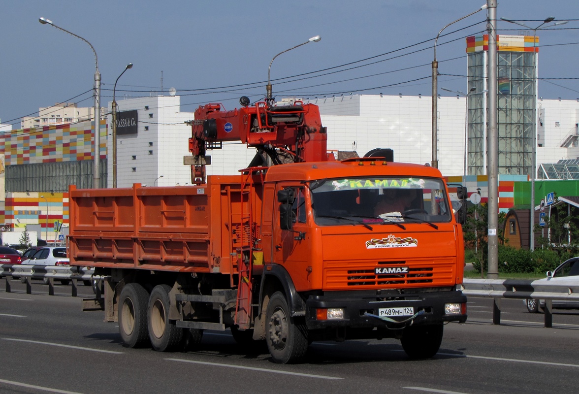 Красноярский край, № Р 489 МН 124 — КамАЗ-65115-62