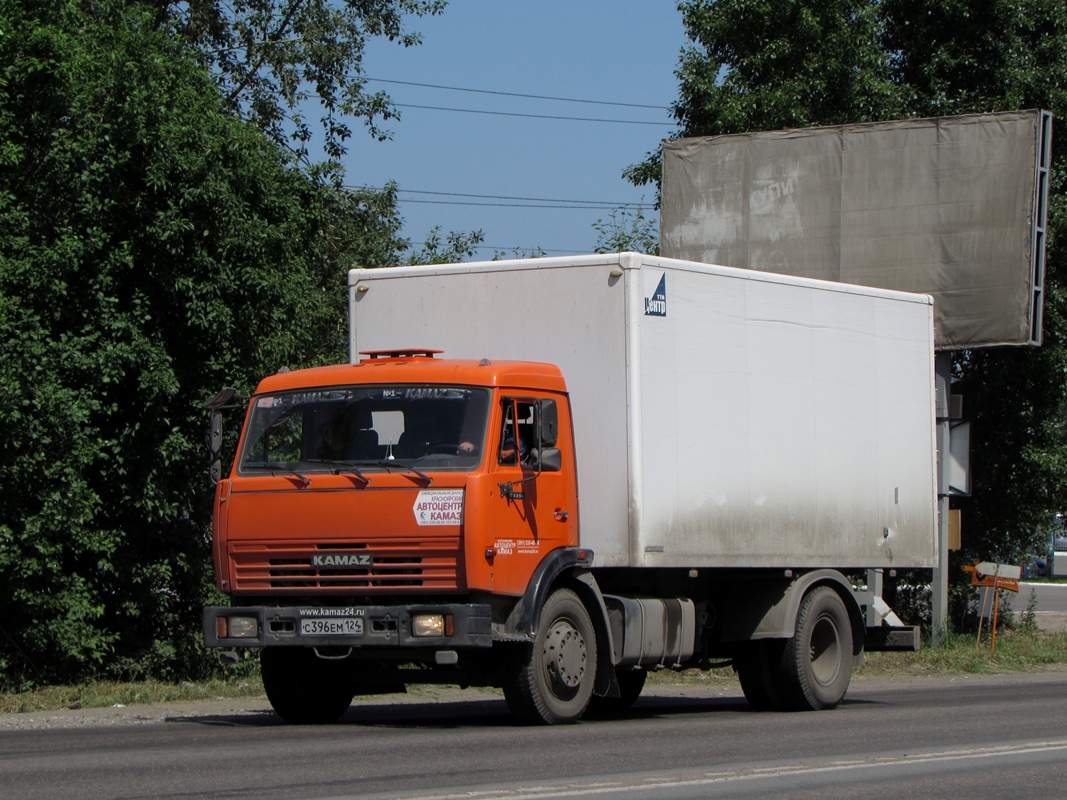 Красноярский край, № С 396 ЕМ 124 — КамАЗ-43253-A3