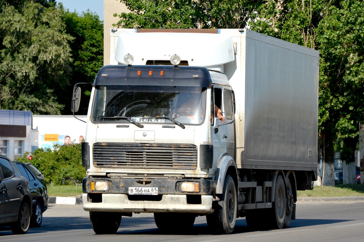 Ростовская область, № В 166 НА 61 — Mercedes-Benz NG (общ. мод.)