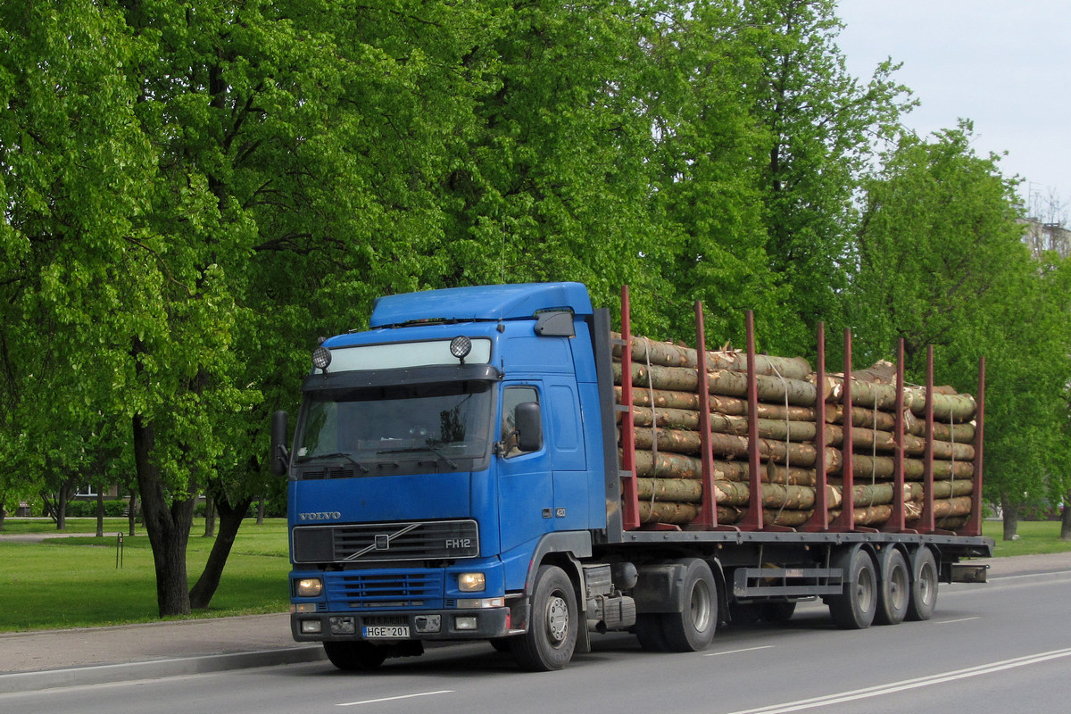 Литва, № HGE 201 — Volvo ('1993) FH12.420