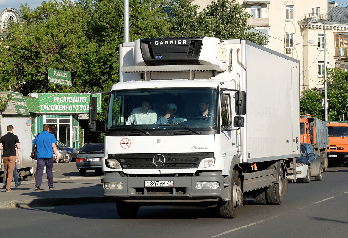 Москва, № О 847 УМ 77 — Mercedes-Benz Atego 1318