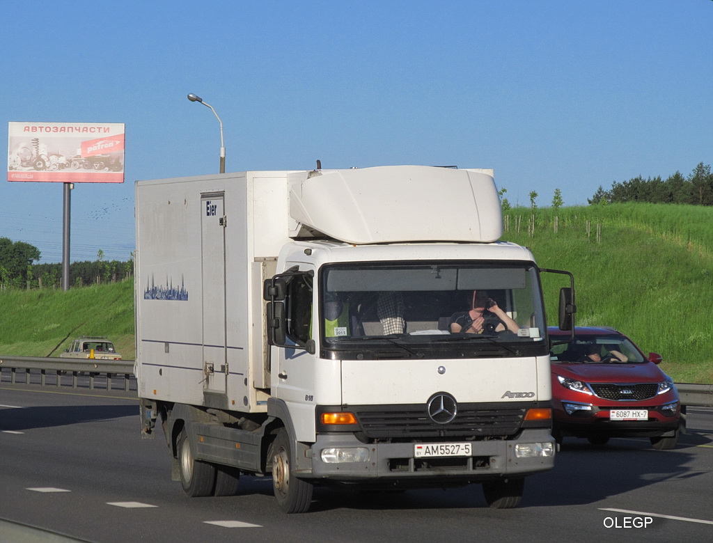 Минская область, № АМ 5527-5 — Mercedes-Benz Atego 815