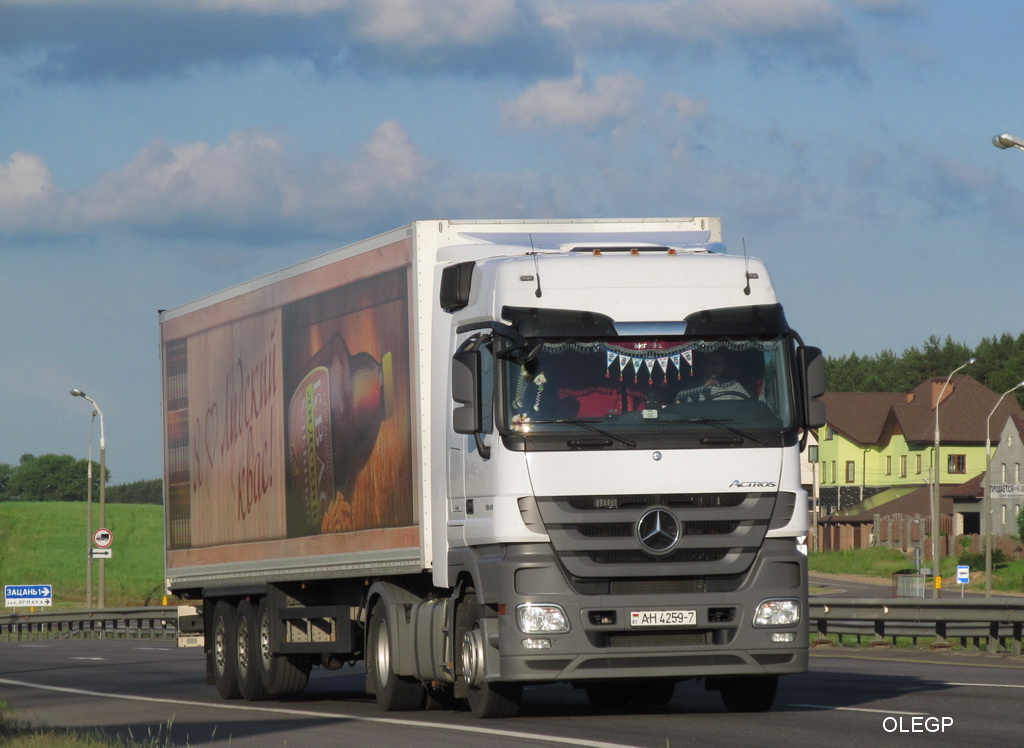 Минск, № АН 4259-7 — Mercedes-Benz Actros ('2009)