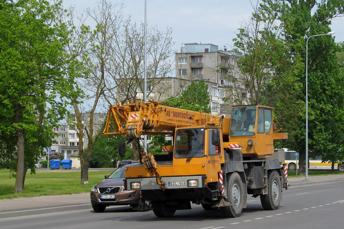 Литва, № BZL 649 — Liebherr (общая модель)