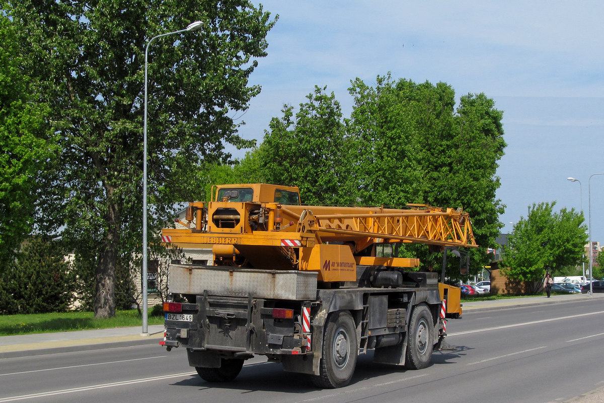 Литва, № BZL 649 — Liebherr (общая модель)