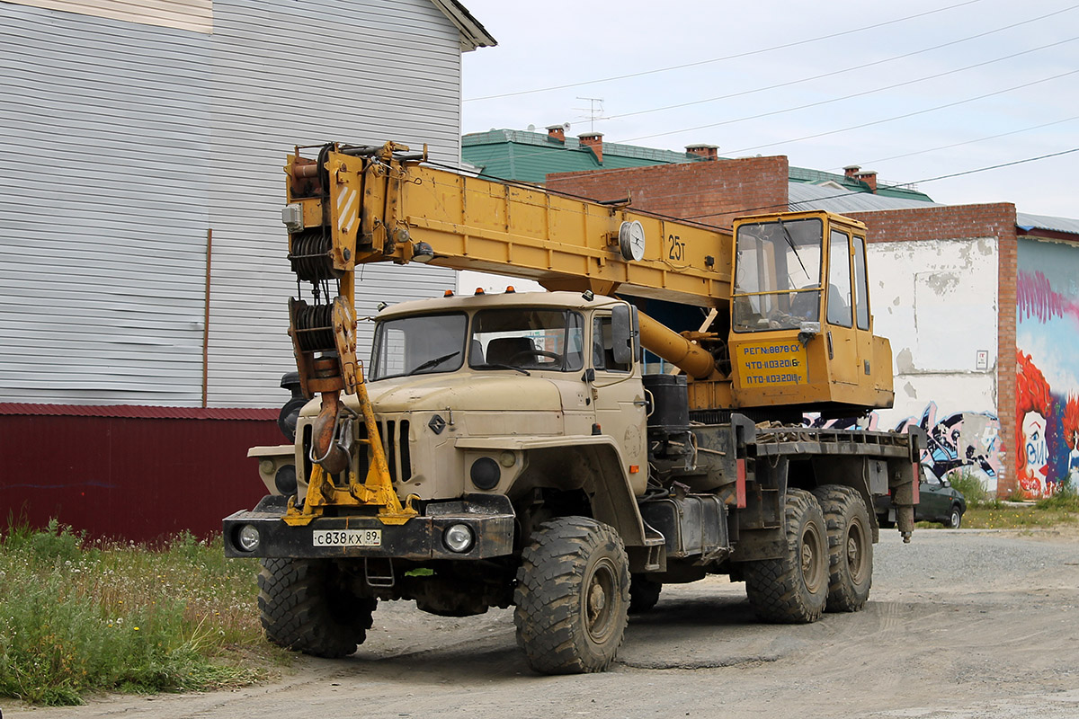 Ямало-Ненецкий автоном.округ, № С 838 КХ 89 — Урал-4320-40