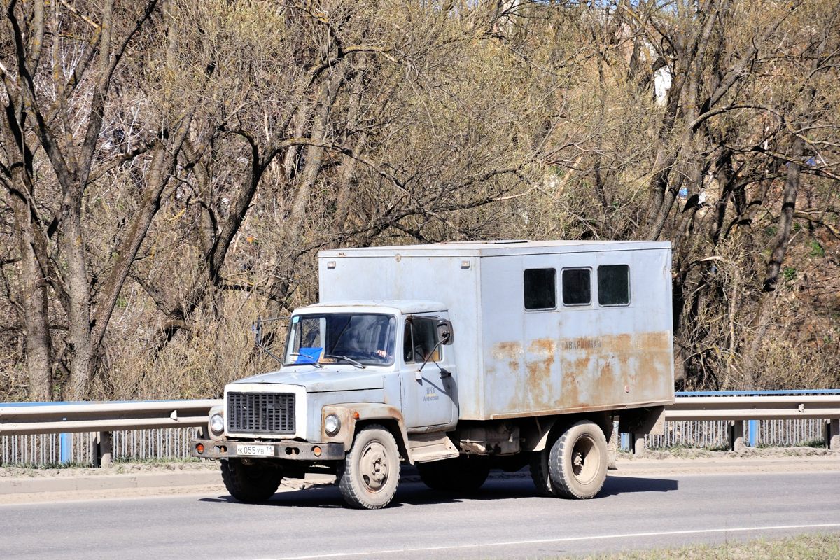 Тульская область, № К 055 УВ 71 — ГАЗ-3307