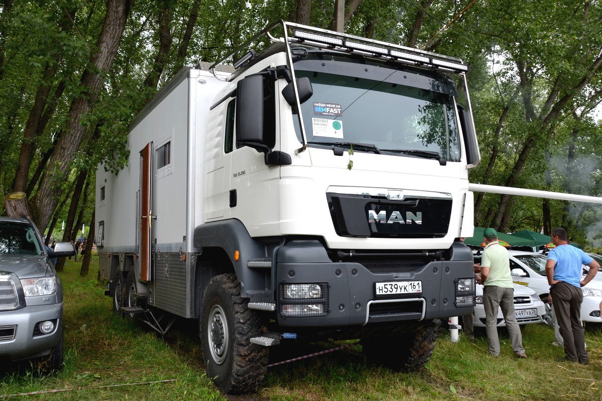 Краснодарский край, № Н 539 УК 161 — MAN TGS ('2007) 33.350