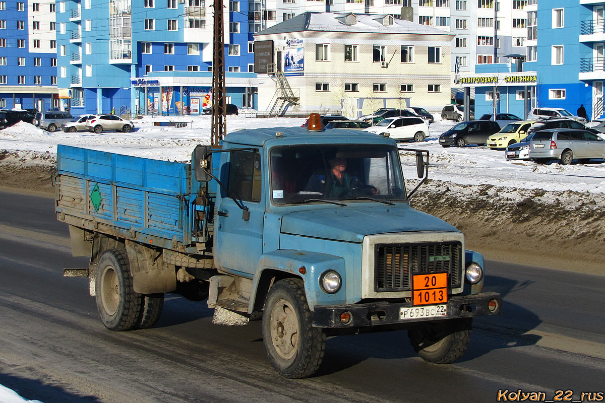 Алтайский край, № Р 693 ВС 22 — ГАЗ-3307