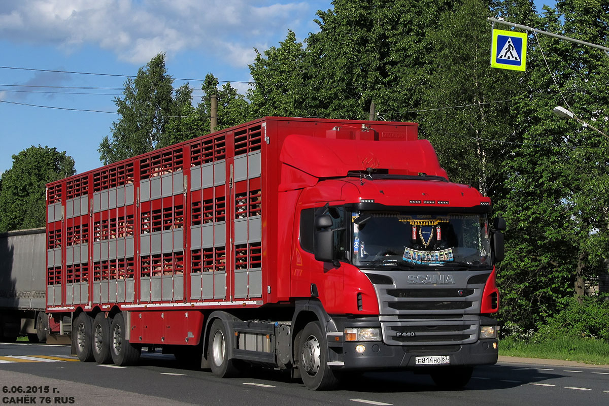 Смоленская область, № Е 814 НО 67 — Scania ('2011) P440