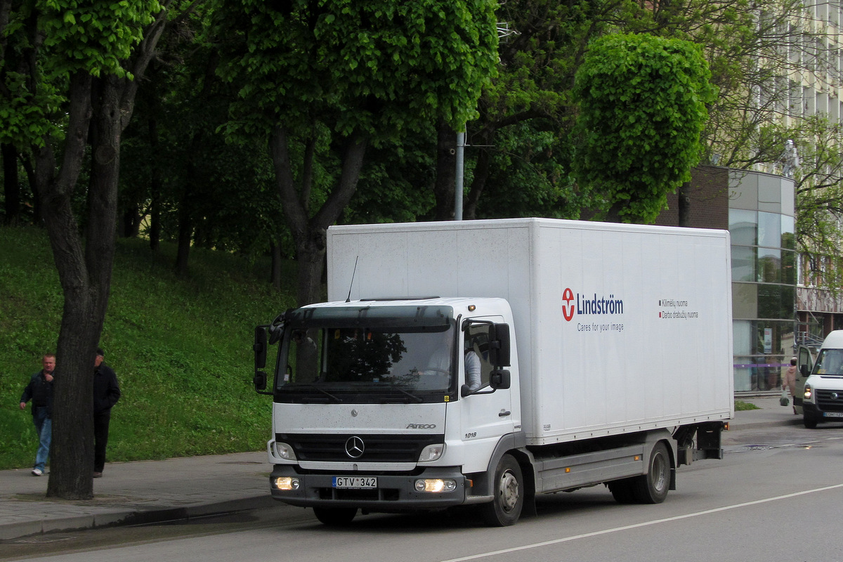 Литва, № GTV 342 — Mercedes-Benz Atego 1018