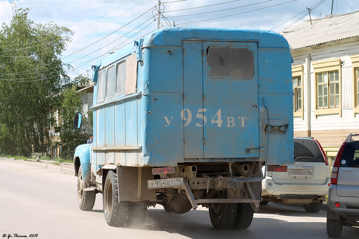 Саха (Якутия), № У 954 ВТ 14 — ЗИЛ-431410