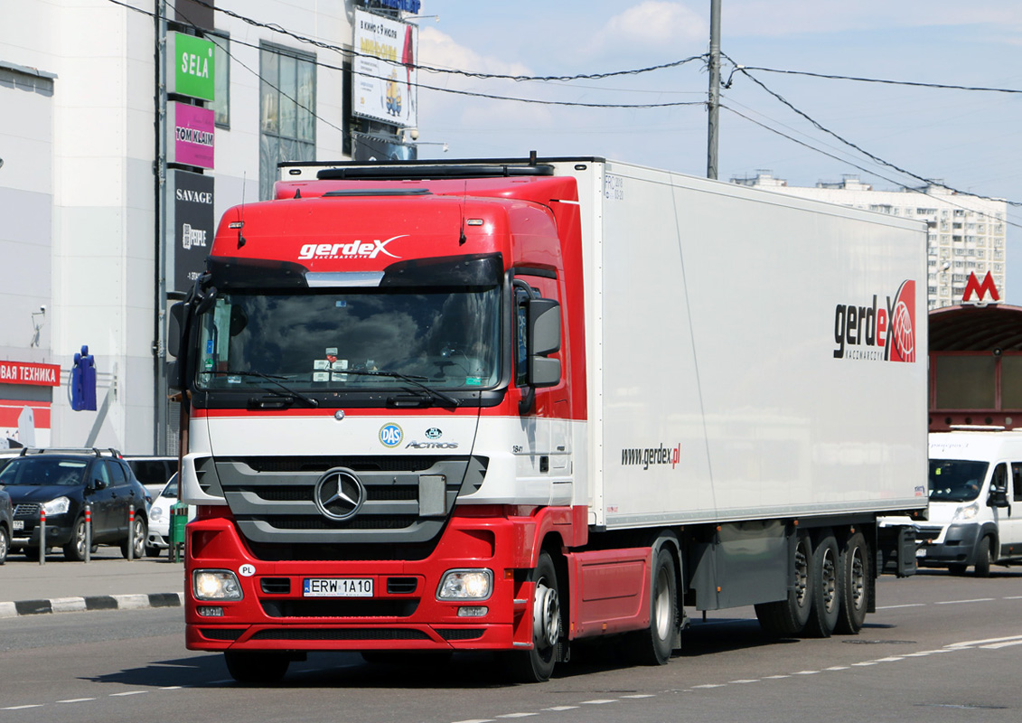 Польша, № ERW 1A10 — Mercedes-Benz Actros ('2009) 1841