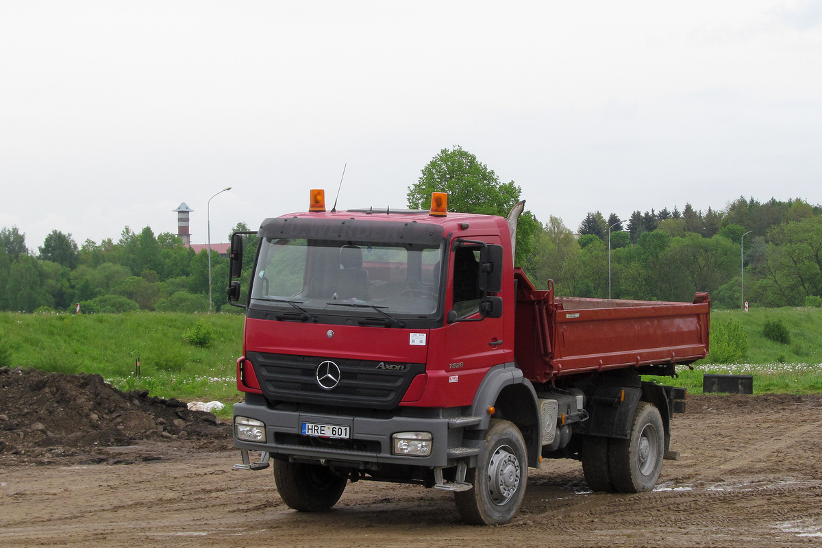 Литва, № HRE 601 — Mercedes-Benz Axor 1828