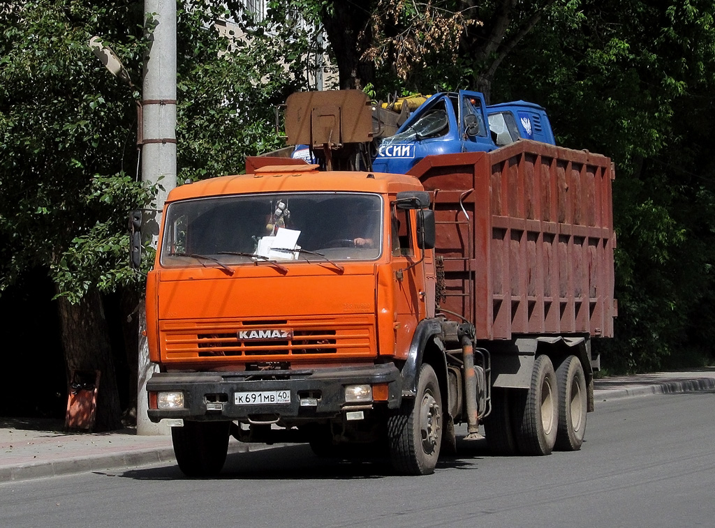 Калужская область, № К 691 МВ 40 — КамАЗ-65115-D3