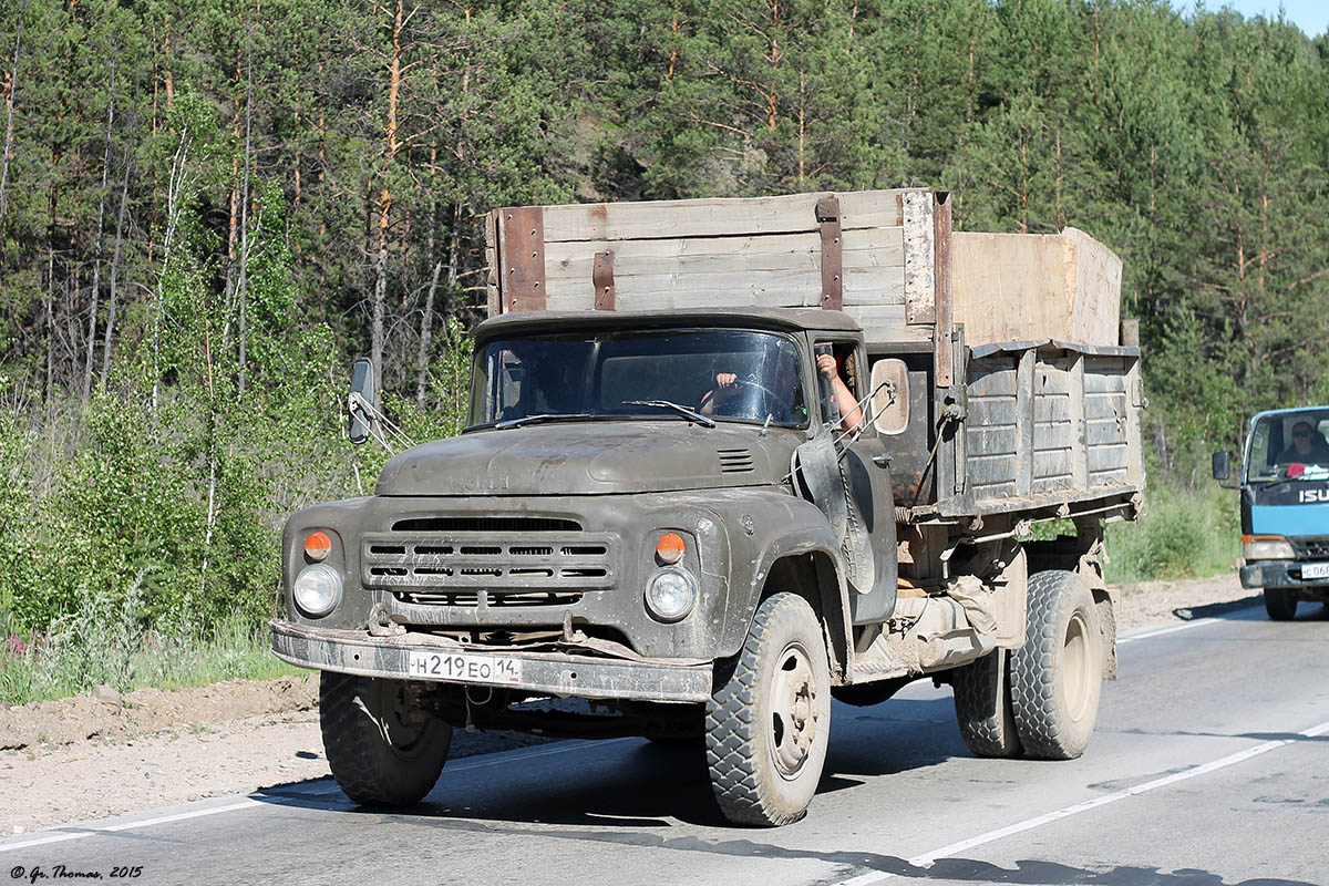 Саха (Якутия), № Н 219 ЕО 14 — ЗИЛ-495710