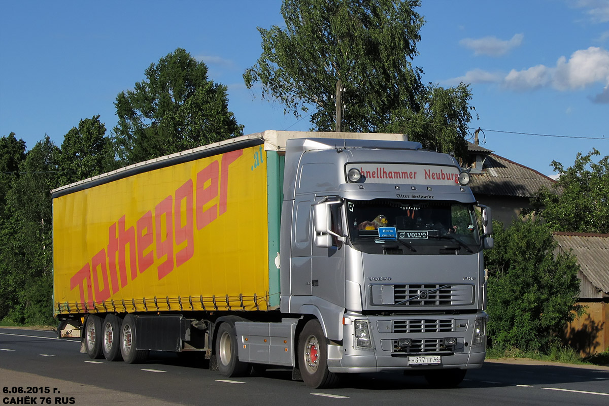 Костромская область, № Н 377 ТТ 44 — Volvo ('2002) FH-Series