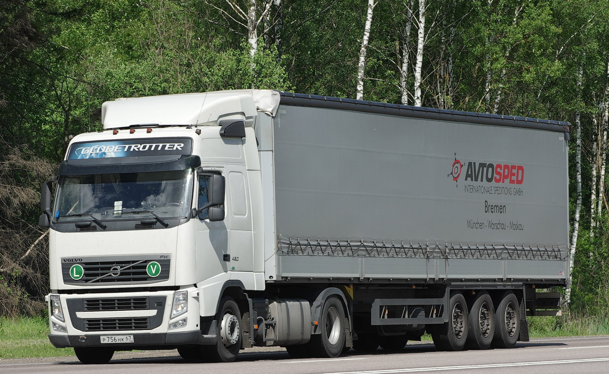 Смоленская область, № Р 756 НК 67 — Volvo ('2008) FH.480