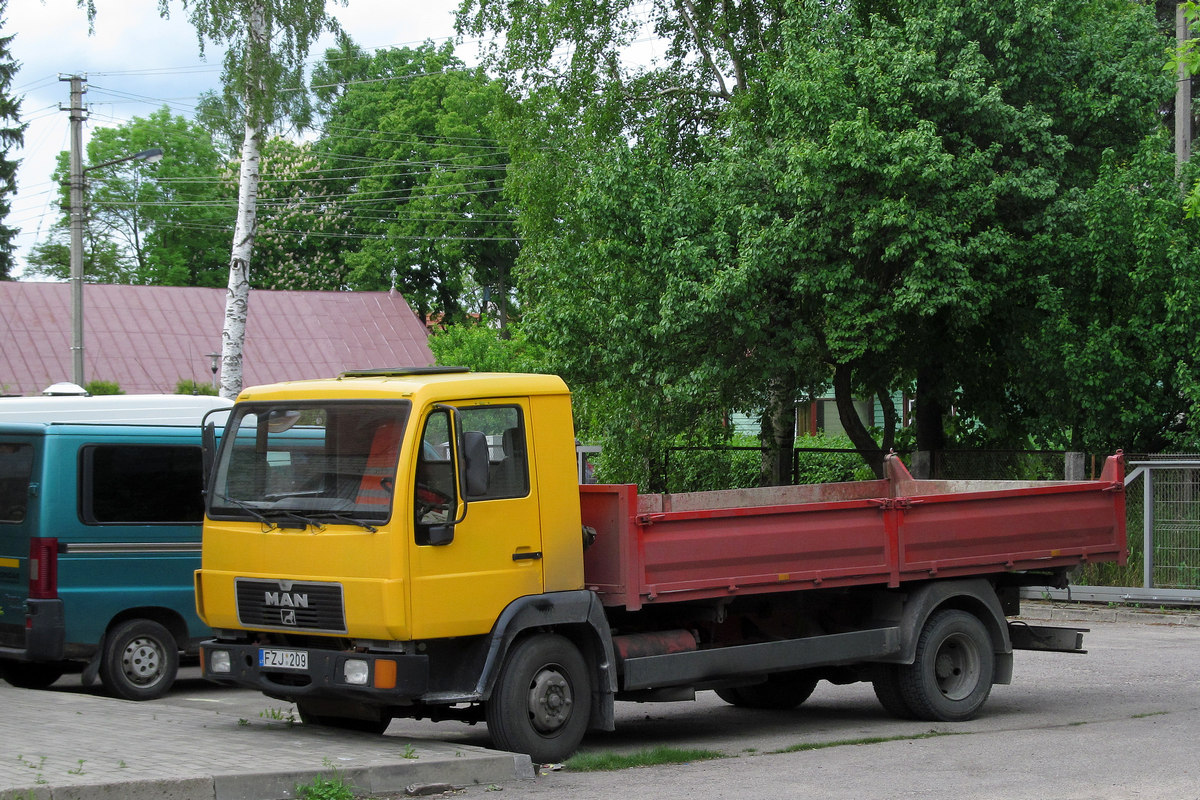 Литва, № FZJ 209 — MAN L2000 (общая модель)