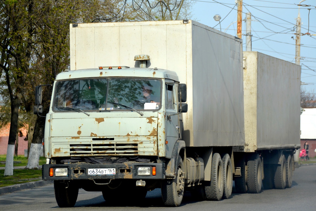 Ростовская область, № О 634 ВТ 161 — КамАЗ-53215 [532150]