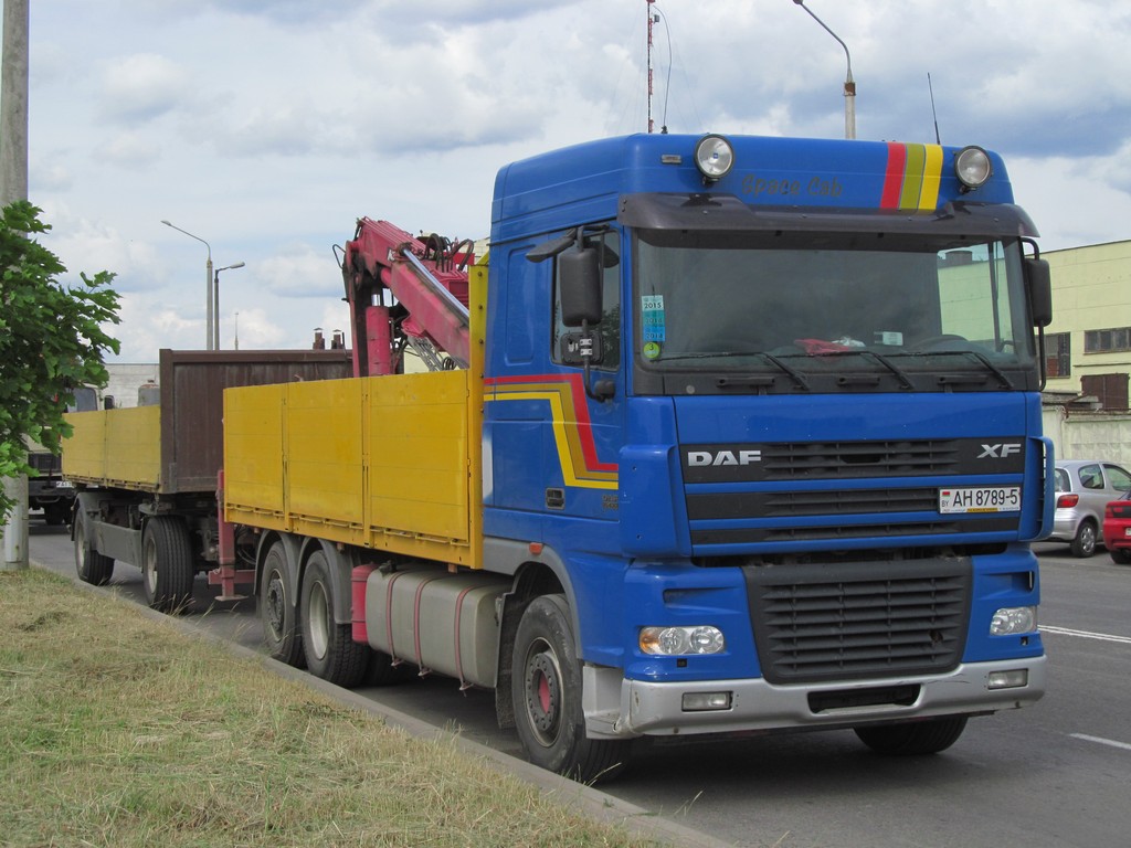 Минская область, № АН 8789-5 — DAF XF95 FAR