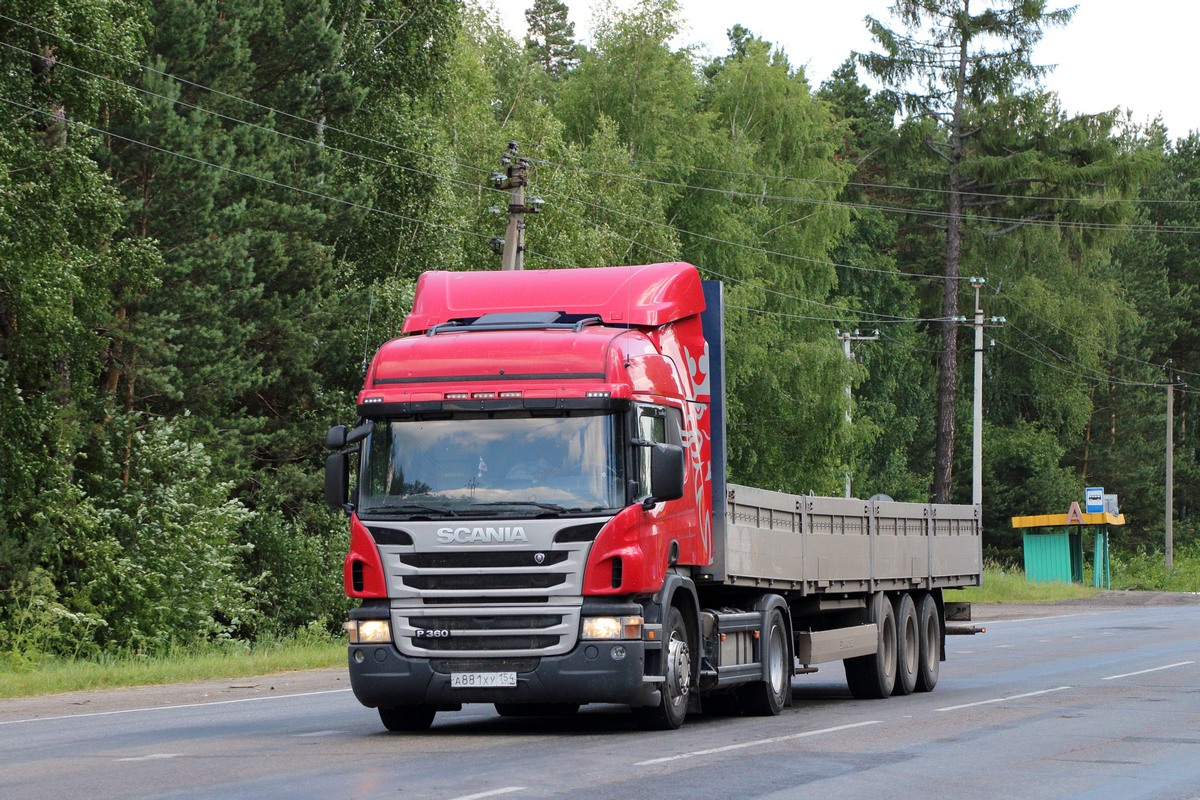 Новосибирская область, № А 881 ХУ 154 — Scania ('2011) P360