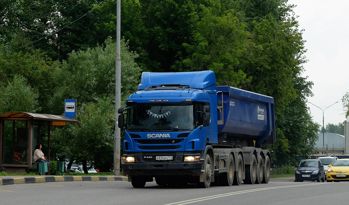 Москва, № Х 830 ВМ 777 — Scania ('2011) P440