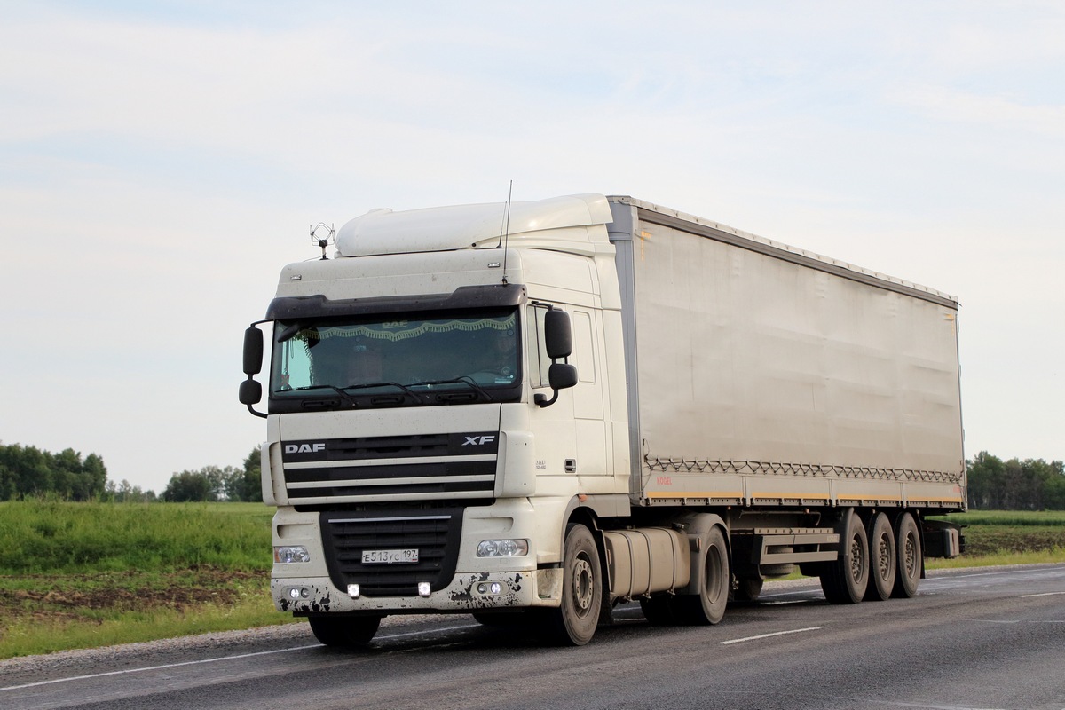 Москва, № Е 513 УС 197 — DAF XF105 FT