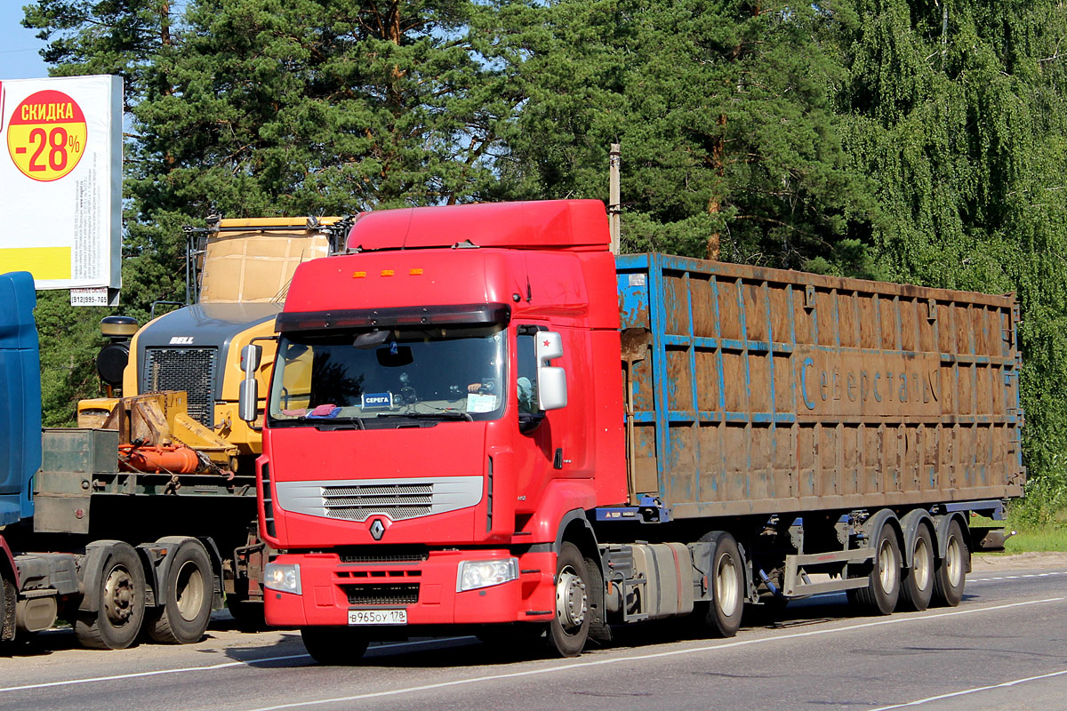 Санкт-Петербург, № В 965 ОУ 178 — Renault Premium ('2006) [X9P]