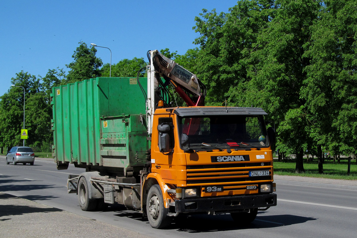 Литва, № DNL 334 — Scania (II) P93M