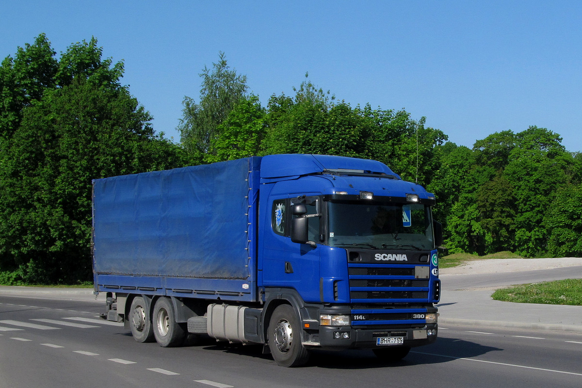 Литва, № BHR 759 — Scania ('1996) R114L