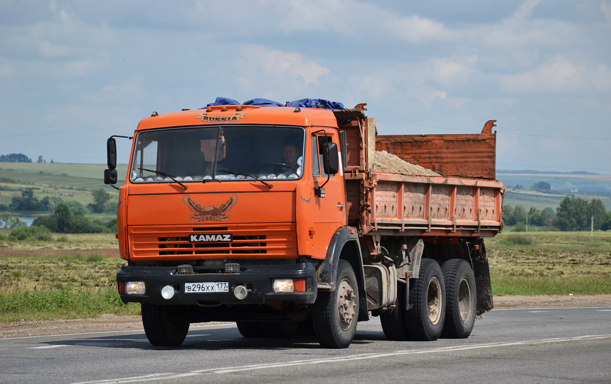 Москва, № В 296 ХХ 177 — КамАЗ-65115 (общая модель)