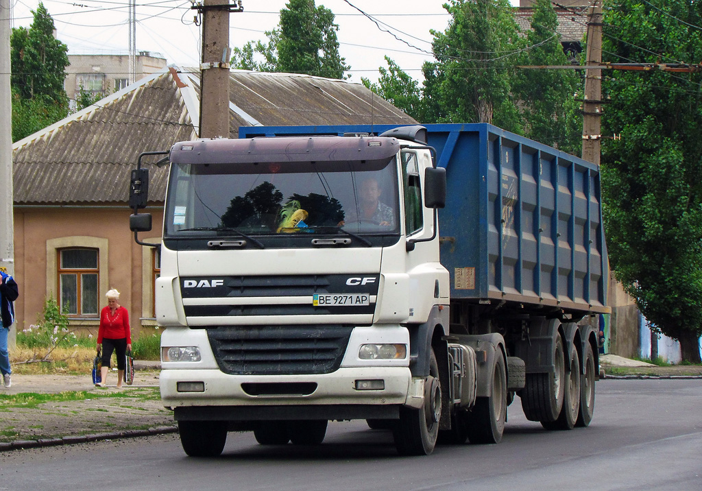 Николаевская область, № ВЕ 9271 АР — DAF CF85 FT