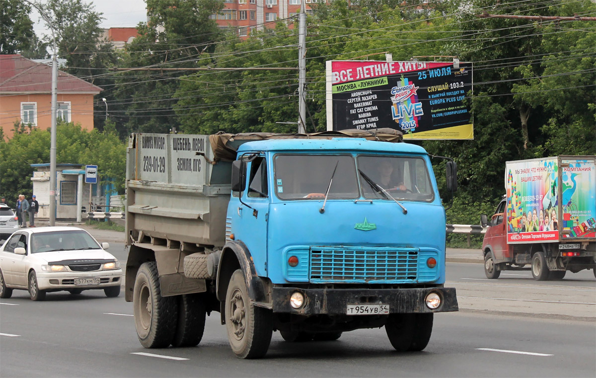 Новосибирская область, № Т 954 УВ 54 — МАЗ-5549