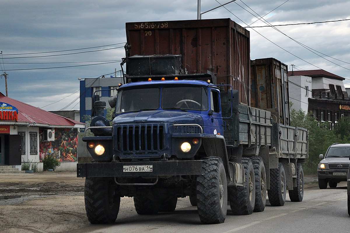 Саха (Якутия), № Н 076 ВА 14 — Урал-43202