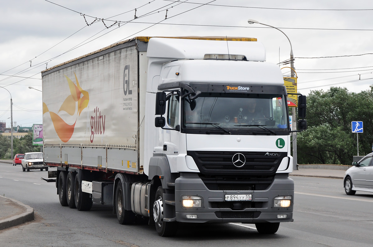 Омская область, № Р 894 УУ 55 — Mercedes-Benz Axor 1840