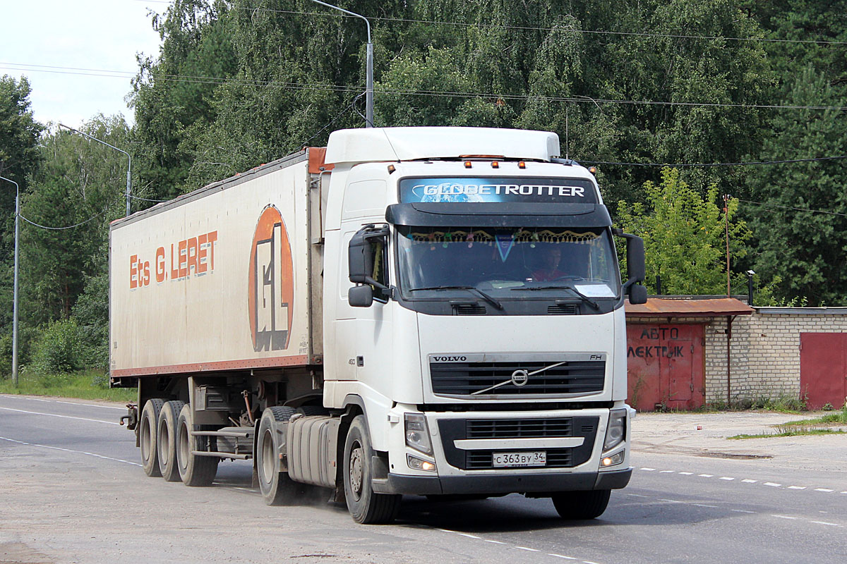 Волгоградская область, № С 363 ВУ 34 — Volvo ('2008) FH.460