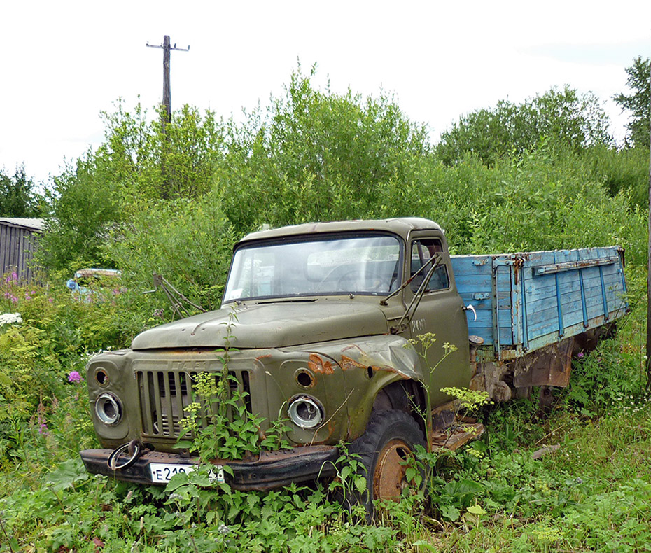 Архангельская область, № Е 219 АУ 29 — ГАЗ-53-12