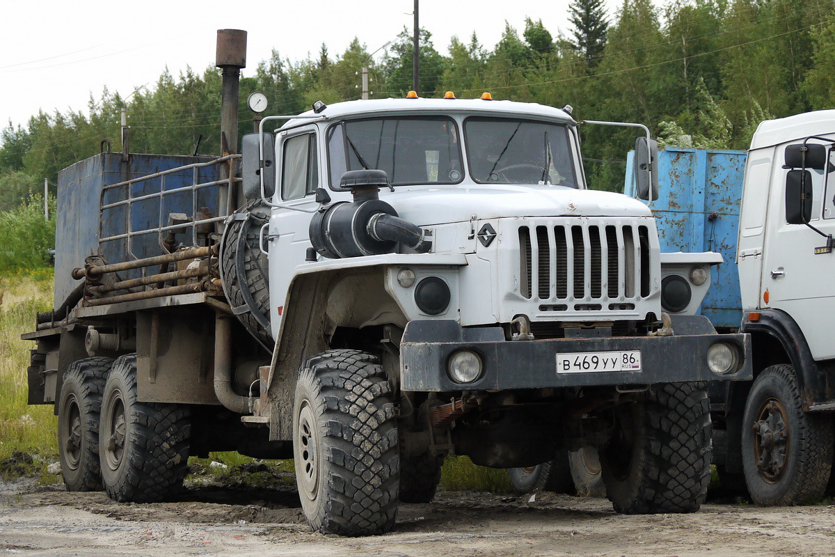 Ханты-Мансийский автоном.округ, № В 469 УУ 86 — Урал-4320 (общая модель)