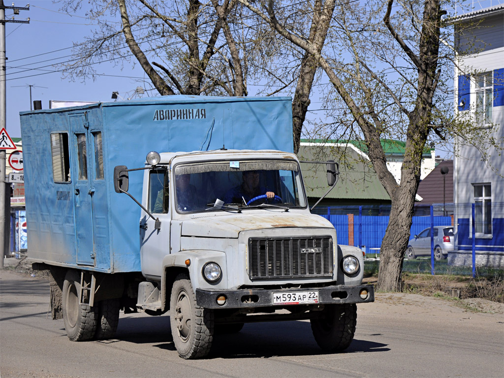 Алтайский край, № М 593 АР 22 — ГАЗ-3307